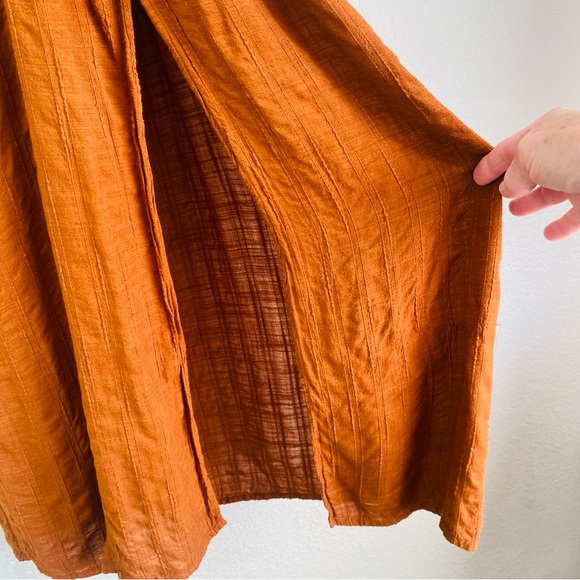 l*Space Brown Down Under The Line Cover Up Maxi Dress Size L - Picture 5 of 7